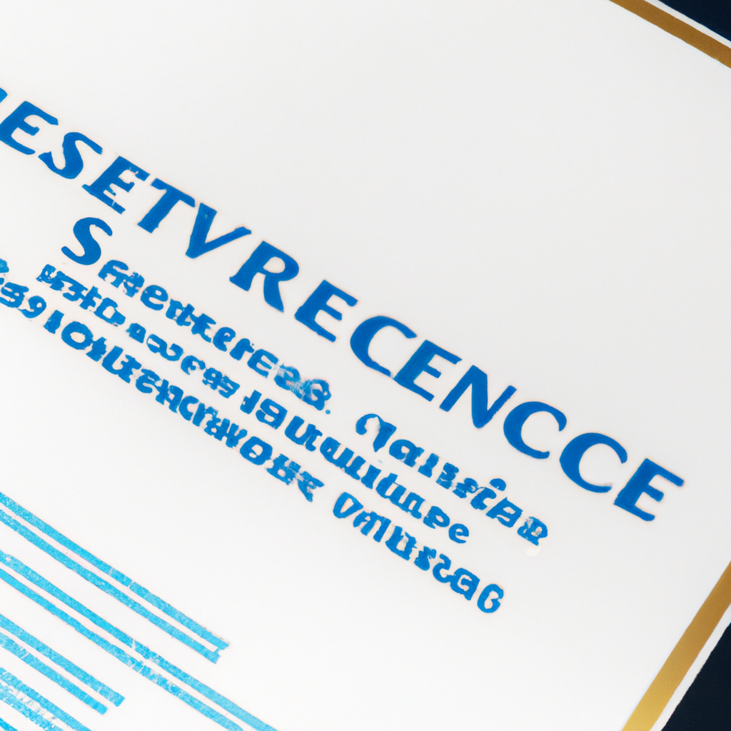 Certificado de excelência em atendimento